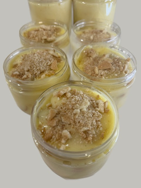 Homemade Banana Pudding Jar